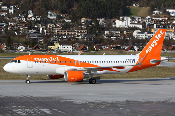 Nagelneuer A320 von EasyJet (G-EZPB) in der neuen livery