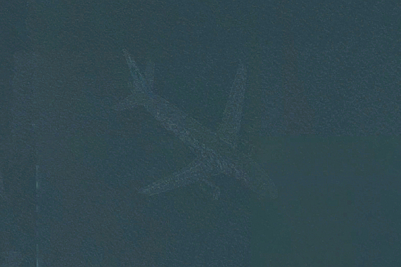 Das vermeintlich am Grund des Lake Harriet liegende Flugzeug ist lediglich das Resultat von Fotoüberlagerungen. - Foto: Screenshot Google Earth Das vermeintlich am Grund des Lake Harriet liegende Flugzeug ist lediglich das Resultat von Fotoüberlagerungen. - Foto: Screenshot Google Earth