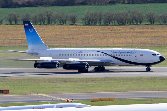 EP-AJD Islamic Republic of Iran Boeing 707-300 - Foto: Austrian Wings Media Crew