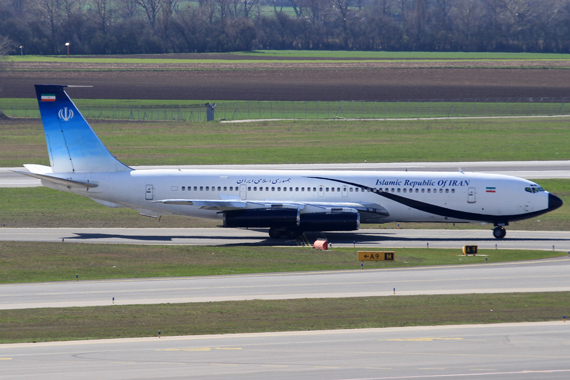 EP-AJD Islamic Republic of Iran Boeing 707-300 - Foto: Austrian Wings Media Crew