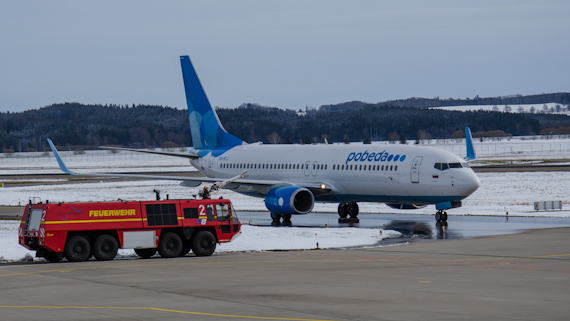 Boeing 737-800 Pobeda Erstflug Memmingen 030302016 Foto Tobias Baumert_002