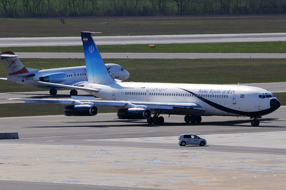 EP-AJD Islamic Republic of Iran Boeing 707-300 - Foto: Austrian Wings Media Crew