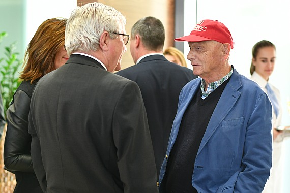 10 Jahre GAC VIP-Terminal Flughafen Wien Foto Huber Austrian Wings Media Crew_006 Niki Lauda