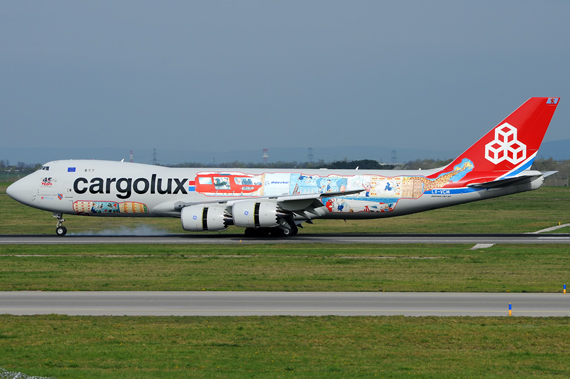 Cargolux Boeing 747-8F Cutaway Livery - LX-VCM - Foto: Austrian Wings Media Crew