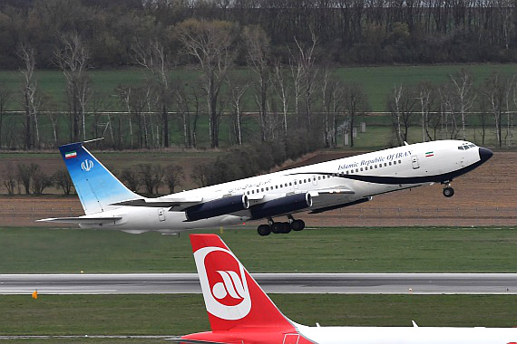 Islamic Republic of Iran Boeing 707-300 EP-AJD 1002 Abflug 01042016 Foto Huber Austrian Wings Media Crew_012