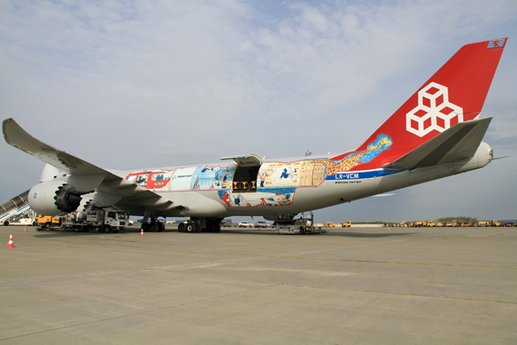 Cargolux Boeing 747-8F LX-VCM Foto Austrian Wings Media Crew