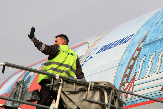 Cargolux Boeing 747-8F LX-VCM Celebi Agent - Foto: Aigner / Austrian Wings Media Crew