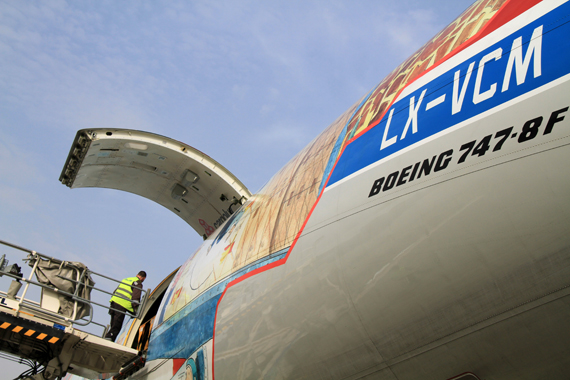 Cargolux Boeing 747-8F LX-VCM - Foto: Aigner / Austrian Wings Media Crew