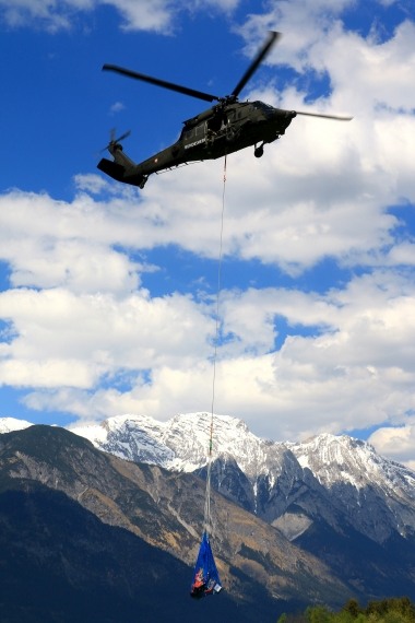 30.04.16 Übung Aldrans 049 Black Hawk Bundesheer Foto Christian Schöpf