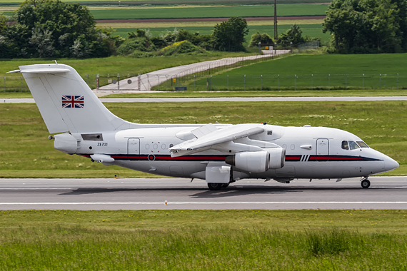 BAE 146 Britische Luftstreitkräfte Royal Air Force Syriengipfel Wien 2016 Foto Thomas Ranner BAE 146 Britische Luftstreitkräfte Royal Air Force Syriengipfel Wien 2016 Foto Thomas Ranner
