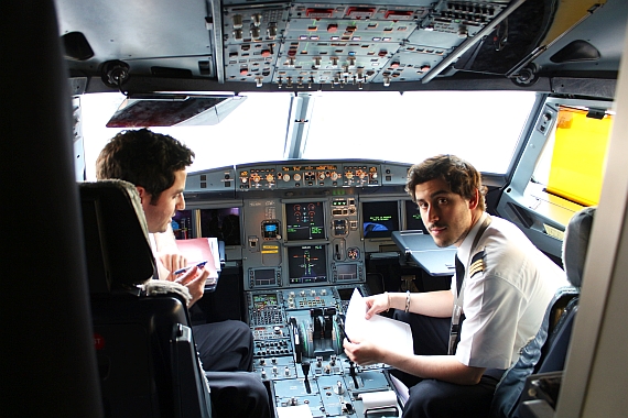Startklar zum Abflug nach Paris - Foto: K. Schlapsi / Austrian Wings Media Crew Startklar zum Abflug nach Paris - Foto: K. Schlapsi / Austrian Wings Media Crew