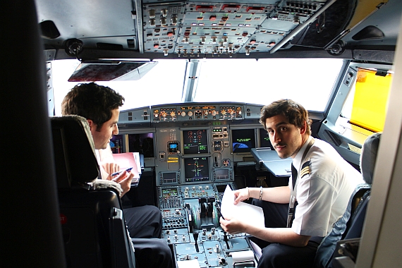 Startklar zum Abflug nach Paris - Foto: K. Schlapsi / Austrian Wings Media Crew