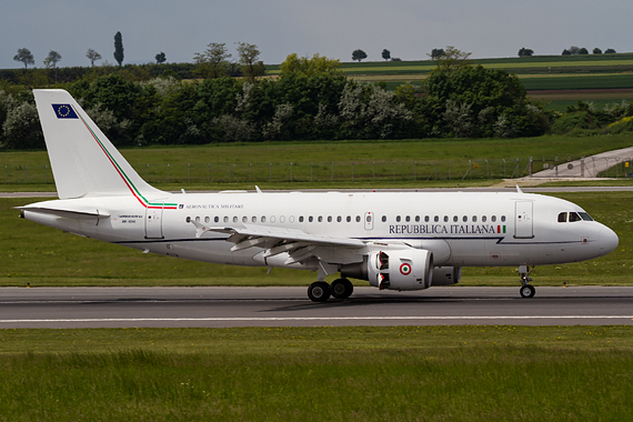 REpublik Italia Airbus A318 oder A319 Syriengipfel Wien 2016 Foto Thomas Ranner