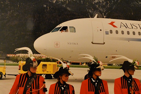 Taufe AUA Austrian Airlines Airbus A321 OE-LBC_003 Foto AUA Archiv Taufe AUA Austrian Airlines Airbus A321 OE-LBC_003 Foto AUA Archiv
