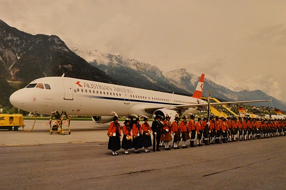 Taufe AUA Austrian Airlines Airbus A321 OE-LBC_006 Foto AUA Archiv Taufe AUA Austrian Airlines Airbus A321 OE-LBC_006 Foto AUA Archiv