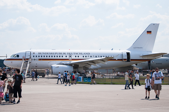 Airbus A319 deutsche Luftwaffe (Flugbereitschaft des Bundesministeriums der Verteidigung)