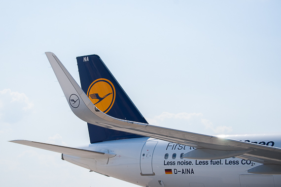 Lufthansa Airbus A320neo "D-AINA"