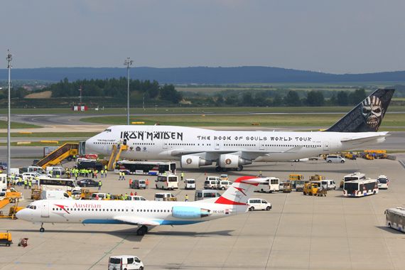 Iron Maiden Boeing 747-400 - Foto: Christian Zeilinger