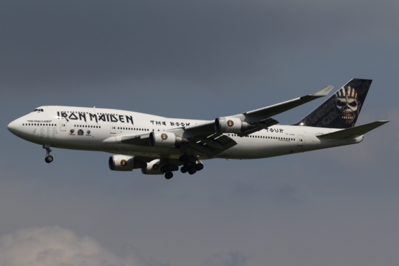 Iron Maiden Boeing 747-400 Ed Force One TF-AAK Foto Kevin Schrenk_002