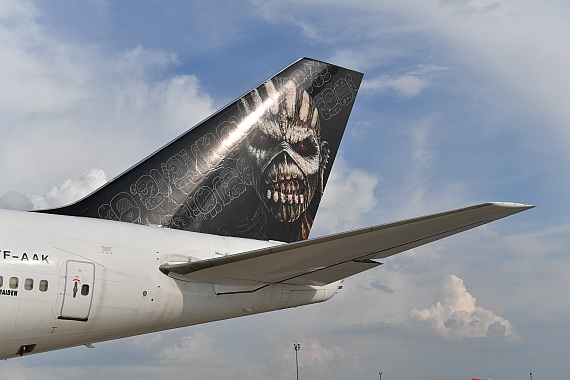 Iron Maiden Ed Force One Boeing 747-400F Wien 04062016 Foto Huber Austrian Wings Media Crew DSC_0042