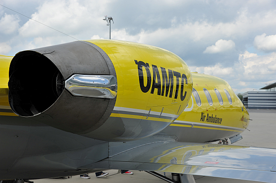 ÖAMTC Air Alliance LearJet 35 Ambulanzjet Ambulanzflugzeug Triebwerk D-CEXP - Foto: A. May / Austrian Wings Media Crew ÖAMTC Air Alliance LearJet 35 Ambulanzjet Ambulanzflugzeug Triebwerk D-CEXP - Foto: A. May / Austrian Wings Media Crew