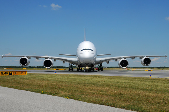 Emirates Airbus A380 -Erster Linienflug Wien - Foto Austrian Wings Media Crew