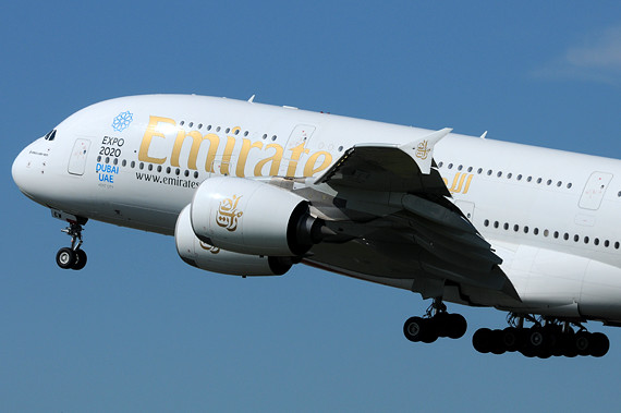 Emirates Airbus A380 - Start - Foto Austrian Wings Media Crew Emirates Airbus A380 - Start - Foto Austrian Wings Media Crew
