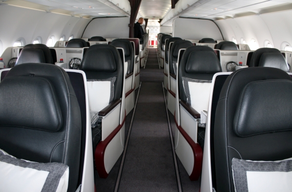 Airbus A319 Qatar Executive Kabine All Busines Class Foto Nicolas Eschenbach Farnborough Airshow 2016 Foto Nicolas Eschenbach / Austrian WIngs Media Crew Airbus A319 Qatar Executive Kabine All Busines Class Foto Nicolas Eschenbach Farnborough Airshow 2016 Foto Nicolas Eschenbach / Austrian WIngs Media Crew