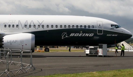 Boeing 737 MAX 8 Foto Nicolas Eschenbach Farnborough Airshow 2016 Foto Nicolas Eschenbach / Austrian WIngs Media Crew