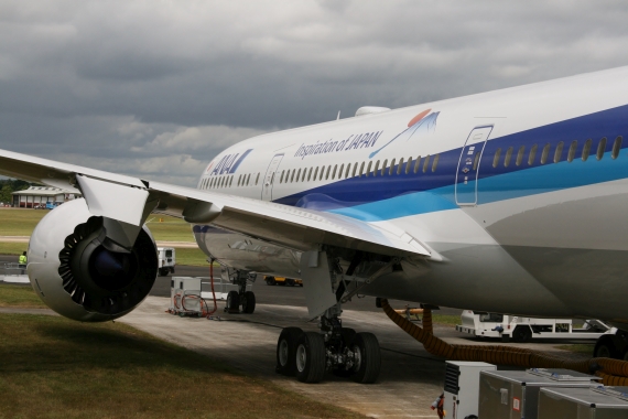 ANA All Nippon Boeing 787-9 Foto Nicolas Eschenbach Farnborough Airshow 2016 Foto Nicolas Eschenbach / Austrian WIngs Media Crew