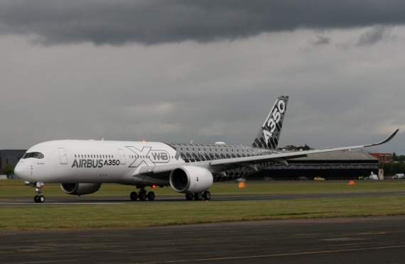 Airbus A350-900 Farnborough Farnborough Airshow 2016 Foto Nicolas Eschenbach / Austrian WIngs Media Crew Airbus A350-900 Farnborough Farnborough Airshow 2016 Foto Nicolas Eschenbach / Austrian WIngs Media Crew
