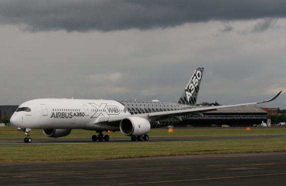 Airbus A350-900 Farnborough Farnborough Airshow 2016 Foto Nicolas Eschenbach / Austrian WIngs Media Crew