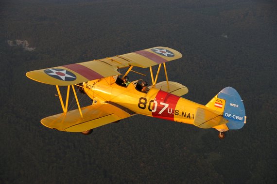 Boeing Stearman OE-CBM Air2Air mit Huber und Beran Foto Gerald Matzka für Wildbergair 20160827_171_Matzka-WildbergAIR