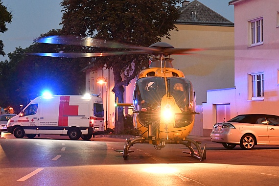 DSC_0896 ÖAMTC NOtarzthubschrauber Christophorus 3 EC135 EC 135 H135 OE-XVB Biedermannsdor 06082016 Foto Huber Austrian Wings Media Crew