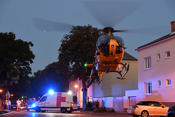 DSC_0951 ÖAMTC NOtarzthubschrauber Christophorus 3 EC135 EC 135 H135 OE-XVB Biedermannsdor 06082016 Foto Huber Austrian Wings Media Crew