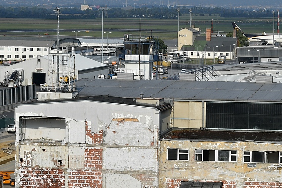 Vor wenigen Tagen war der alte Tower noch vorhanden ...