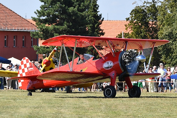 Flugplatzfest Spitzerberg 2016 Huber Austrian Wings Media Crew Boeing Stearman OE-AJM Aleksandar Kelemen DSC_0057