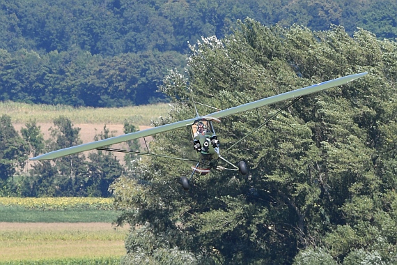 AUA-Kapitän Andreas Baumann in seiner L-4