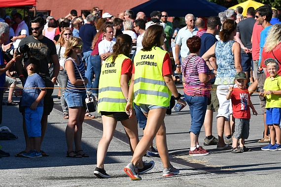 Ohne die tatkräftige Unterstützung der ehrenamtlichen Helfer des AeroClubs wäre die Flugschau nicht möglich gewesen.