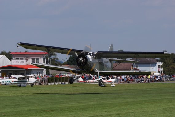 ... und der Antonov AN-2 erfreuten sich großer Beliebtheit.