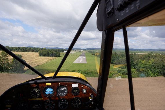 Igo Etrich Treffen Krems 2016 Anflug auf Krems 20160813_0057_LOAG_Foto David Wildberger