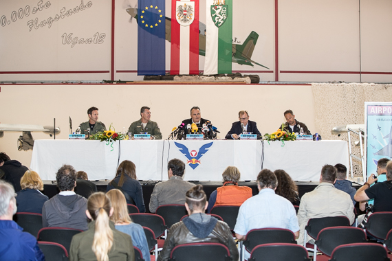 Pressekonferenz Airpower 2016 Zeltweg Foto Peter Hollos