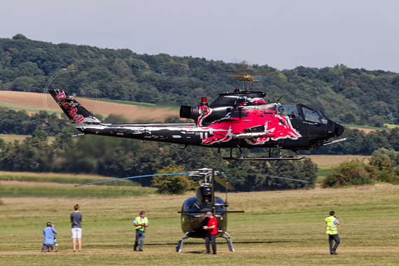 Mirko Flaim führte die Bell AH-1 Cobra vor