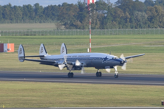 Abflug Breitling Super Constellation HB-RSC Credit Huber Austrian Wings Media Crew DSC_0776