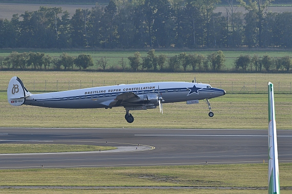 Abflug Breitling Super Constellation HB-RSC Credit Huber Austrian Wings Media Crew DSC_0794_!