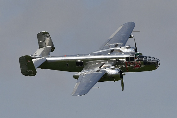 DSC_0041 B-25 Flying Bulls Airpower 2016 Foto Huber Austrian Wings Media Crew