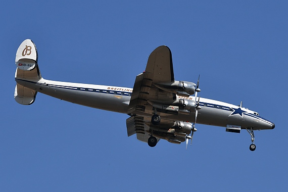 DSC_0099 HB-RSC Breitling Super Constellation Foto Huber Austrian Wings Media Crew