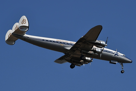 DSC_0105 HB-RSC Breitling Super Constellation Foto Huber Austrian Wings Media Crew