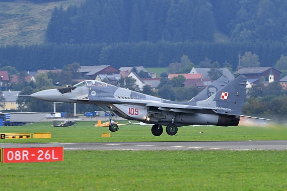 DSC_0355 Mig 29 Fulcrum polnische Luftstreitkräfte Airpower 2016 Foto Huber Austrian Wings Media Crew