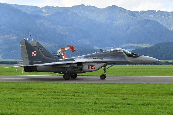 DSC_0536 Mig 29 Fulcrum polnische LUftstreitkräfte Airpower 2016 Foto Huber Austrian Wings Media Crew